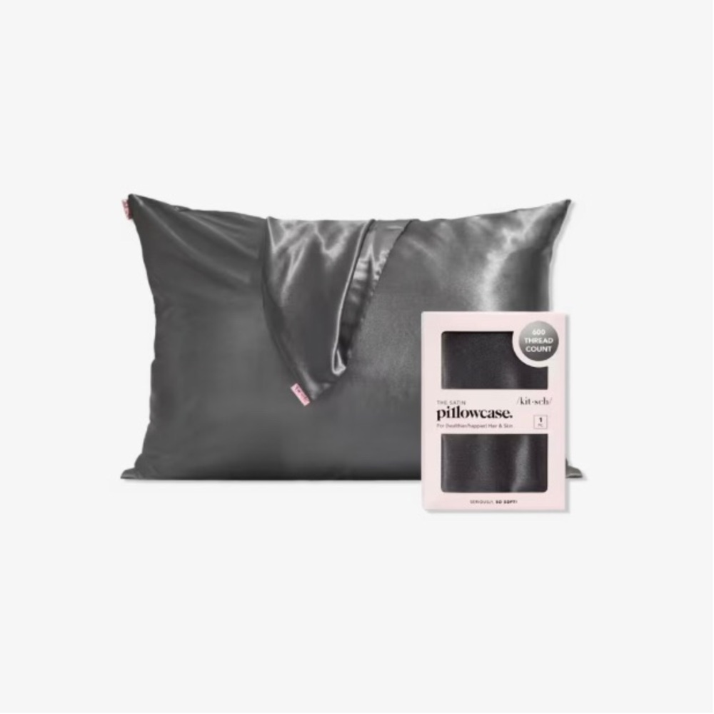 NIB Kitsch Satin PILLOWCASE